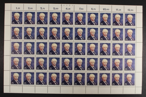Berlin, MiNr. 401, 50er Bogen, postfrisch