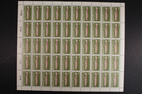 Berlin, MiNr. 484, 50er Bogen, FN 1, postfrisch
