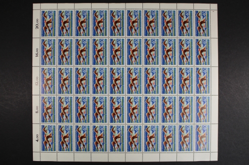 Berlin, MiNr. 571, 50er Bogen, FN 1, postfrisch