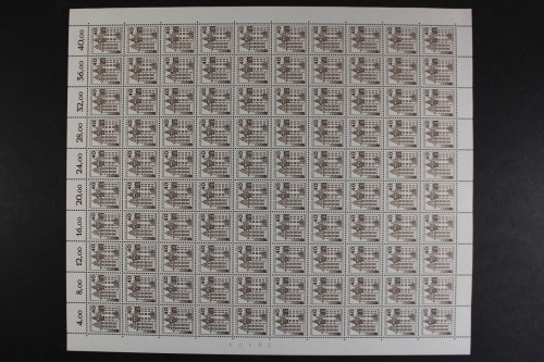 Berlin, MiNr. 614, 100er Bogen, postfrisch