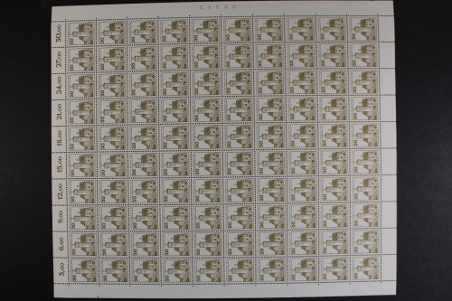 Berlin, MiNr. 534 A, 100er Bogen, postfrisch