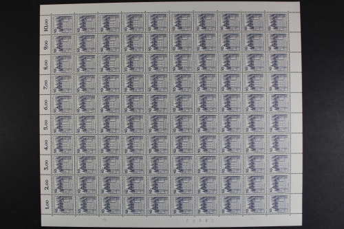 Berlin, MiNr. 532 A, 100er Bogen, postfrisch