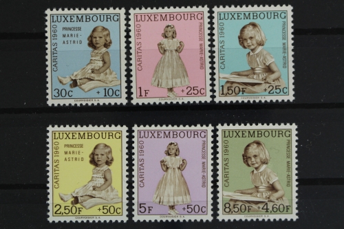 Luxemburg, MiNr. 631-636, postfrisch