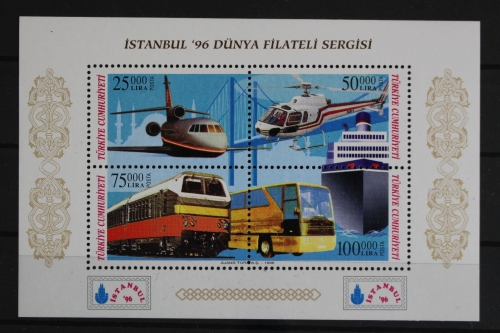 Türkei, MiNr. Block 32 A, postfrisch