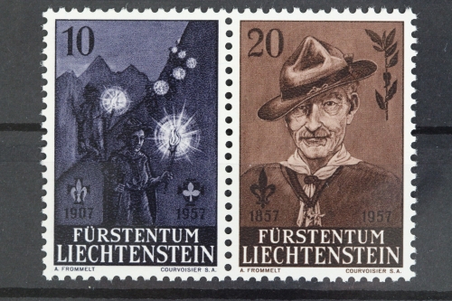 Liechtenstein, MiNr. 360-361 Zd, postfrisch