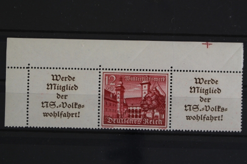 Deutsches Reich, MiNr. W 141, Ecke li. oben, postfrisch