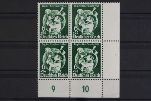 Deutsches Reich, MiNr. 762, 4er Block, Ecke re. unten, postfrisch