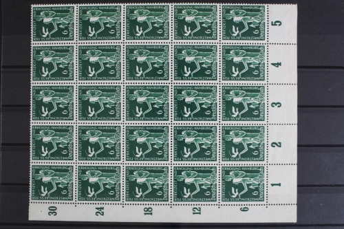 Deutsches Reich, MiNr. 622, 25er Bogenteil, Ecke li. unten, postfrisch