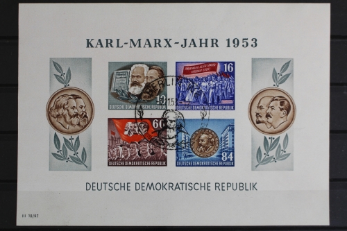 DDR, MiNr. Block 9 B Y I, Sonderstempel, BPP Signatur
