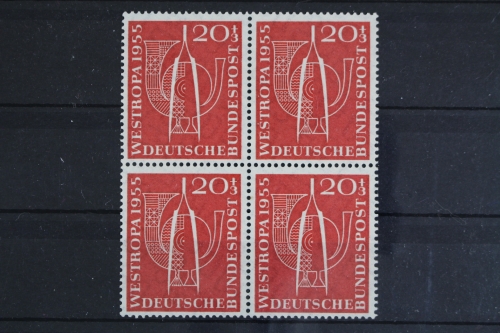 Deutschland (BRD), MiNr. 218, 4er Block, postfrisch
