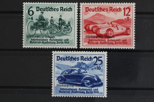 Deutsches Reich, MiNr. 695-697, Falz