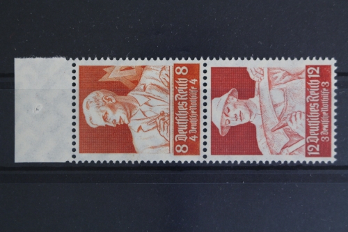 Deutsches Reich, MiNr. S 227, Oberrand, Falz