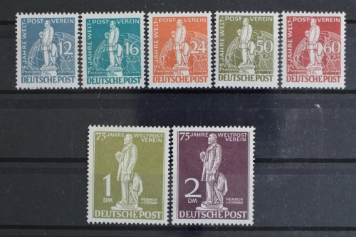 Berlin, MiNr. 35-41, Falz
