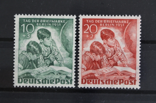 Berlin, MiNr. 80-81, Falz
