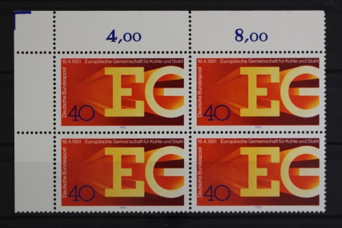 Deutschland (BRD), MiNr. 880, 4er Block, Ecke li. oben, postfrisch