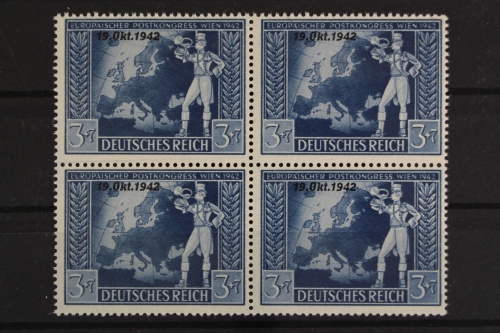 Deutsches Reich, MiNr. 823, 4er Block, postfrisch