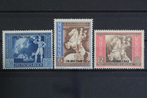 Deutsches Reich, MiNr. 823-825, postfrisch
