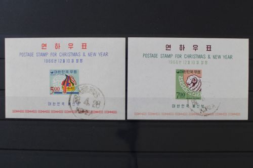 Korea - Süd, MiNr. Block 241 + 242, gestempelt