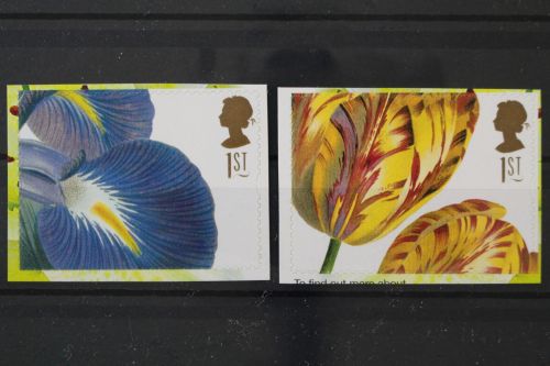 Großbritannien, Blumen, MiNr. 2774-2775 skl., postfrisch