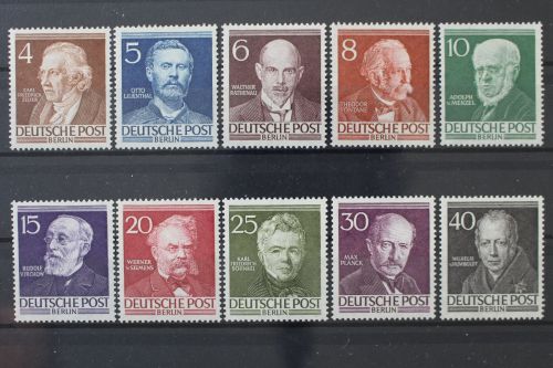 Berlin, MiNr. 91-100, postfrisch, BPP Signatur
