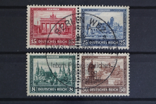 Deutsches Reich, MiNr. 446-449, gestempelt