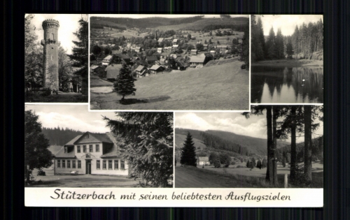 Stützerbach, mit seinen beliebtesten Ausflugzielen