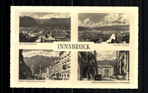Innsbruck, 4 Ansichten
