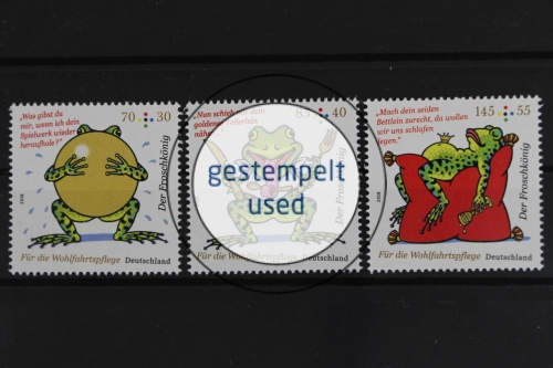 Deutschland (BRD), MiNr. 3357-3359, gestempelt
