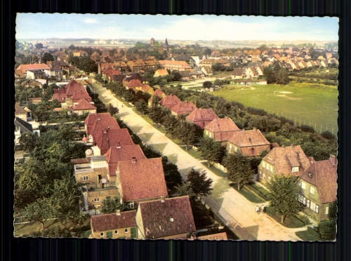 Brunsbüttelkoog, Blick auf die Stadt