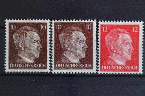Deut. Reich, MiNr. 826 -827 a+b, postfrisch