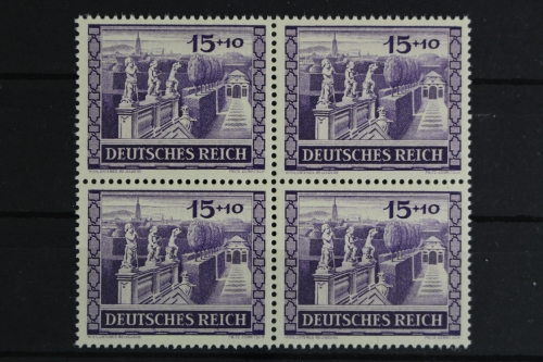 Deut. Reich, MiNr. 805, 4er Block, postfrisch