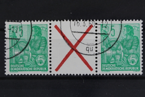 DDR, MiNr. WZ 5, gestempelt