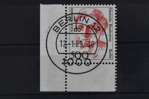 Berlin, MiNr. 830, Ecke li. unten, gestempelt