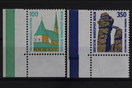 Berlin, MiNr. 834 - 835 A, Ecke li. unten, postfrisch
