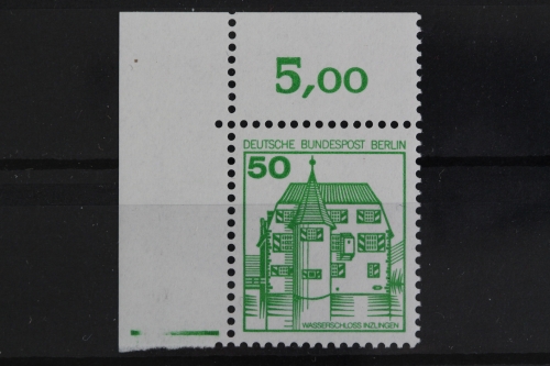 Berlin, MiNr. 615, Ecke li. oben, Plattenzeichen, postfrisch