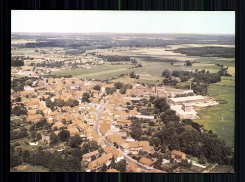 Dahlenburg, Blick auf den Ort, Luftbild