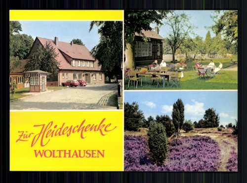 Wolthausen, bei Winsen/Aller, Gasthaus "Zur Heideschenke"