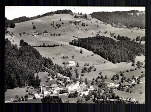 Doren bei Bregenz, Blick auf den Ort