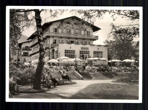 Bad Wiessee, Hotel - Restaurant - Seegarten