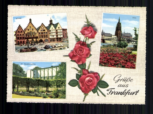 Frankfurt, Römer, Dom, Palmengarten, Rosen