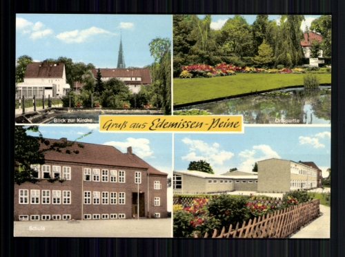 Edemissen - Peine, 4 Bilder Karte
