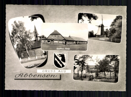Abbensen / Hannover, Kapelle, Gasthaus Knop, Mühle, CVJM