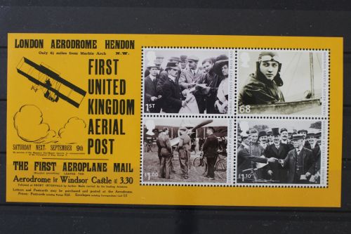 Großbritannien, Flugzeuge, MiNr. Block 68, postfrisch
