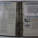 BRD Künstler-Ersttagsblätter 1987-2000 in 14 Alben