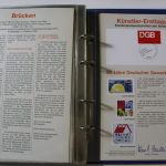 BRD Künstler-Ersttagsblätter 1987-2000 in 14 Alben