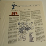 Borek, 27 Blätter für die Altdeutschland-Sammlung, alles Deckblätter etc.