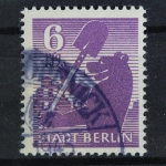 Sowjetische Zone, MiNr. 2 A wbx, gestempelt