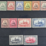 Deutsch-Neuguinea, MiNr. 8-19, ungebraucht