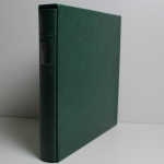 Lindner, grüner Ringbinder mit Kassette, 18-Ring-Mechanik