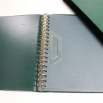 Lindner, grüner Ringbinder mit Kassette, 18-Ring-Mechanik